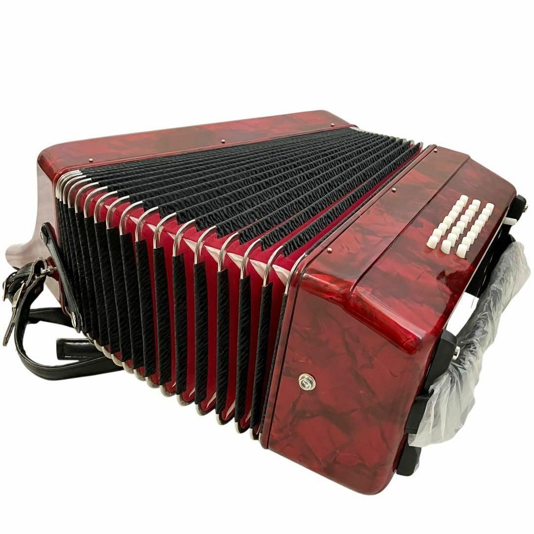 キョーリツ KC アコーディオン ACD-400 レッド 30鍵盤+24ベース