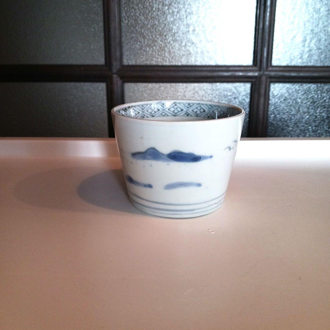 古伊万里　蕎麦猪口