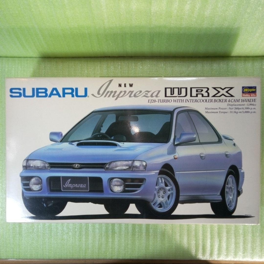 SUBARU　Impreza　スバルニューインプレッサ　WRX　プラモデル　レア