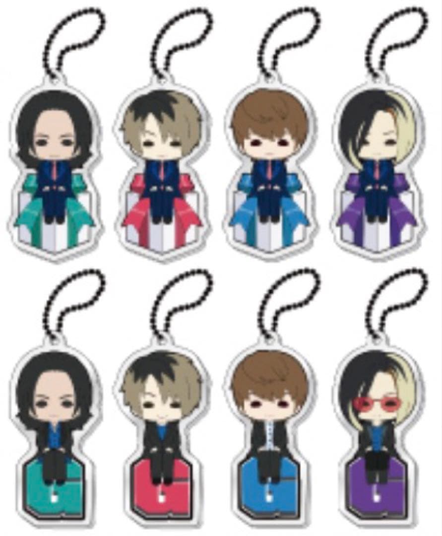 GLAYすわりんこキーホルダー8個セット　未開封