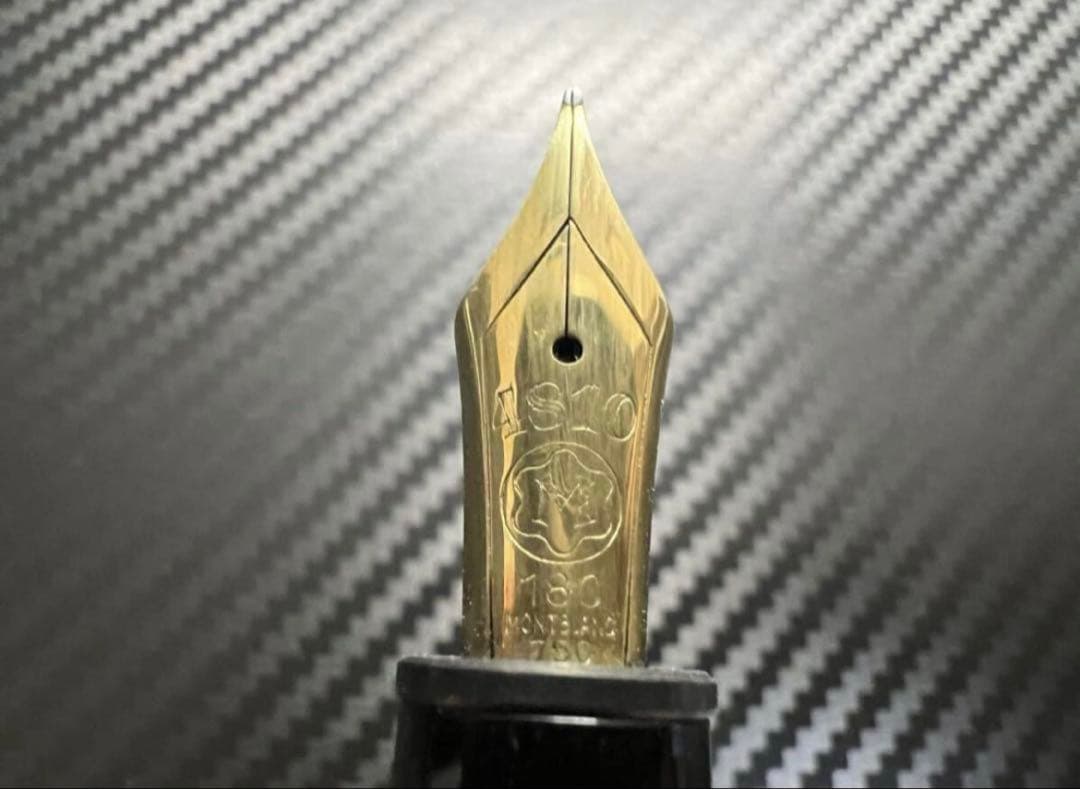 モンブラン 万年筆 マイスターシュテュック 146 M 中字 18C 全金