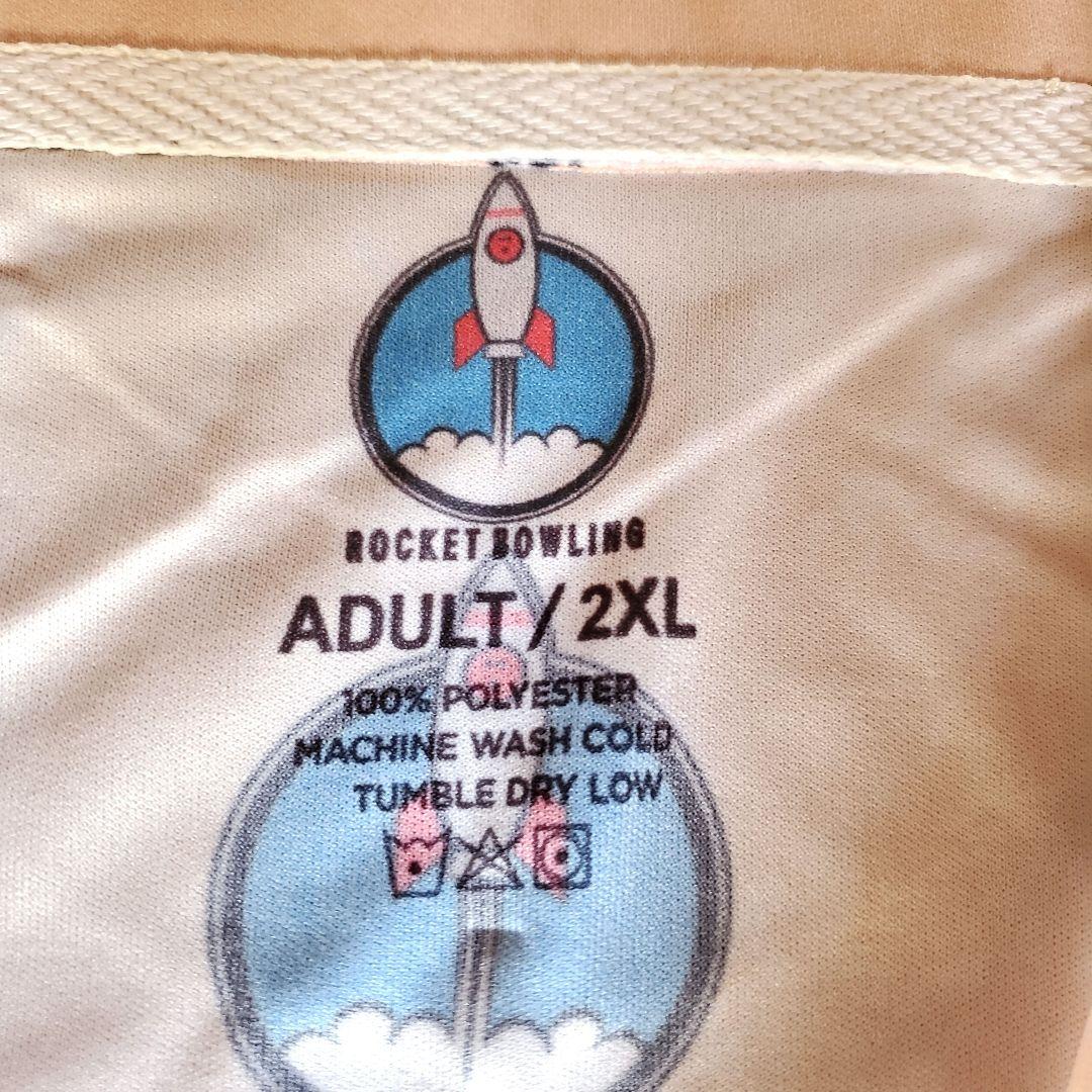 日本未発売✨ブラックウィドー【日本サイズ4L】オレンジ　大きめ　ボウリング