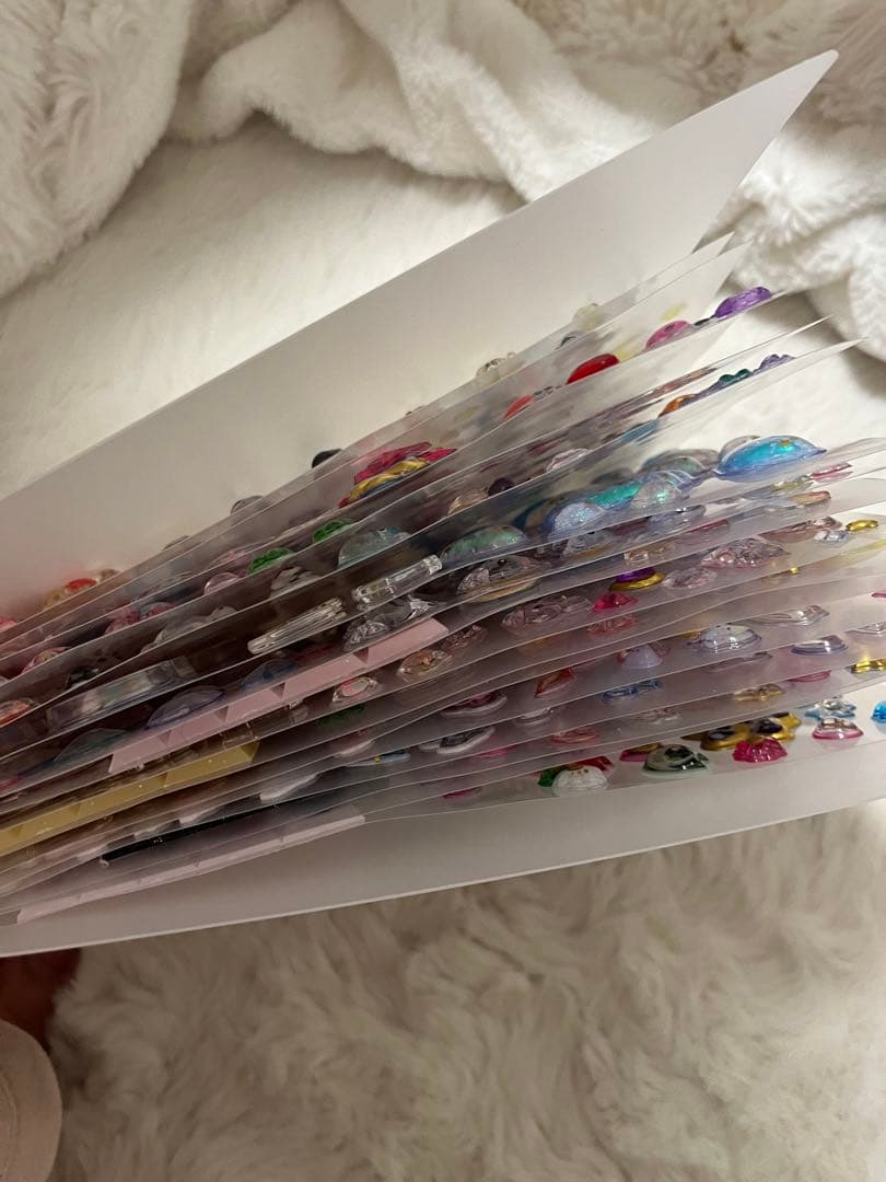 シール帳　ぷくぷくシール