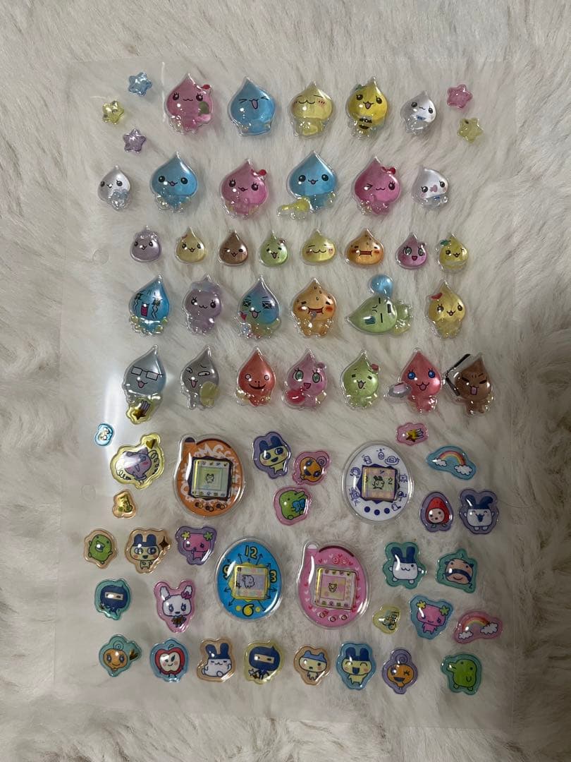 シール帳　ぷくぷくシール