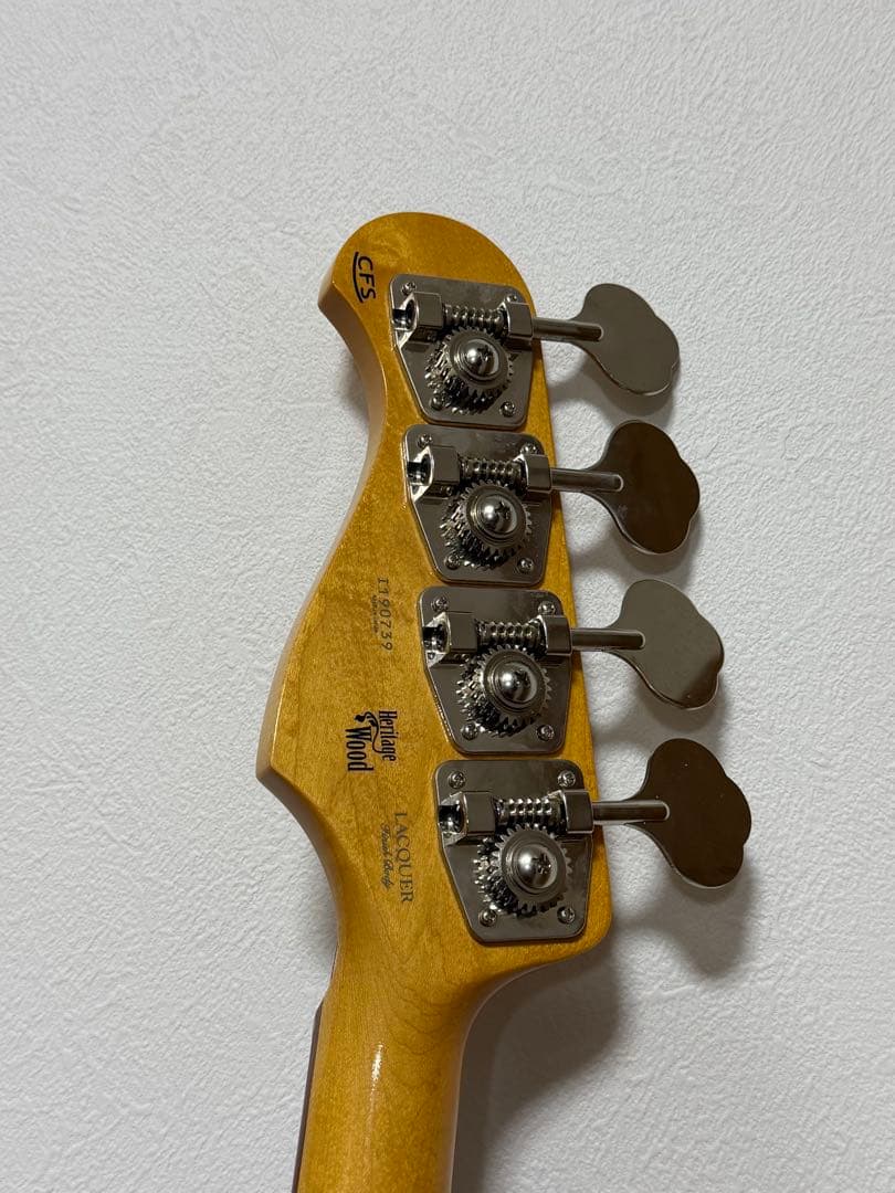 HISTORY HJB-A-R-JJ4 VWH 日本製 ジャズベース 保証書付