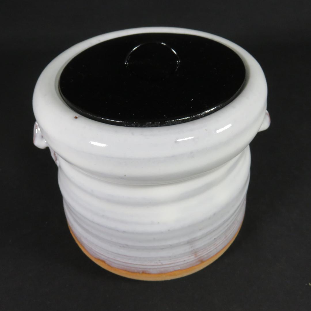 水指 水差 茶道具 萩焼 城山窯 金子信彦 木箱 共箱 茶器