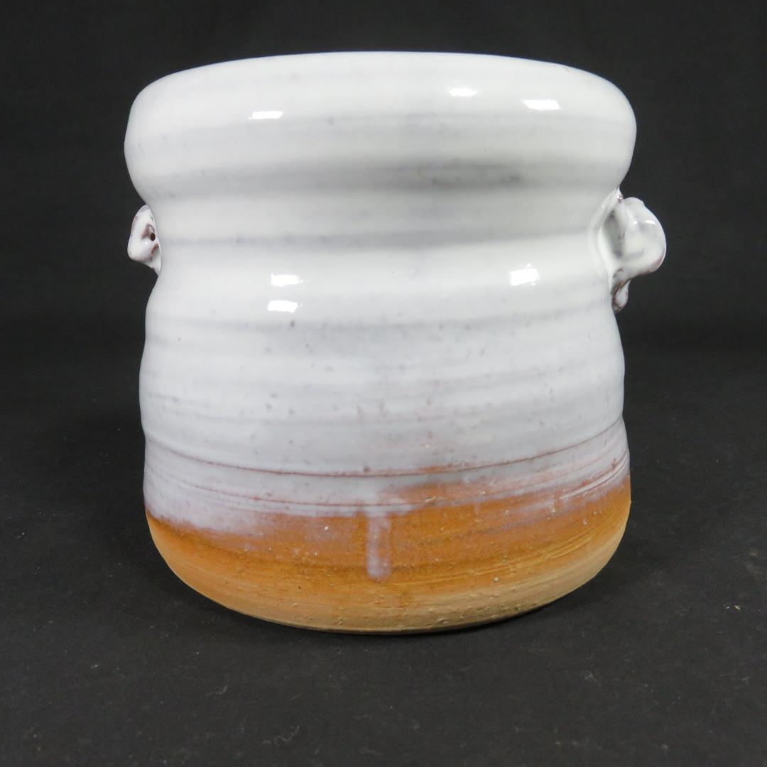 水指 水差 茶道具 萩焼 城山窯 金子信彦 木箱 共箱 茶器