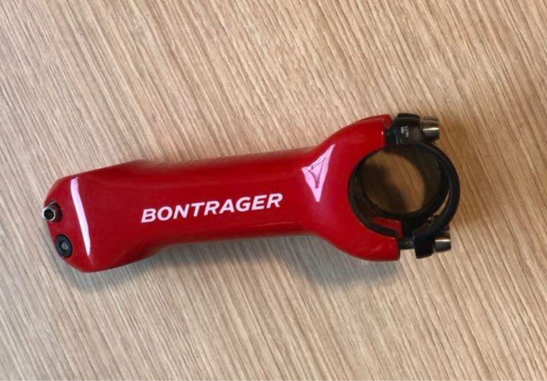 Trek Segafredo赤色カーボンステム　XXX120ミリ　ボントレガー