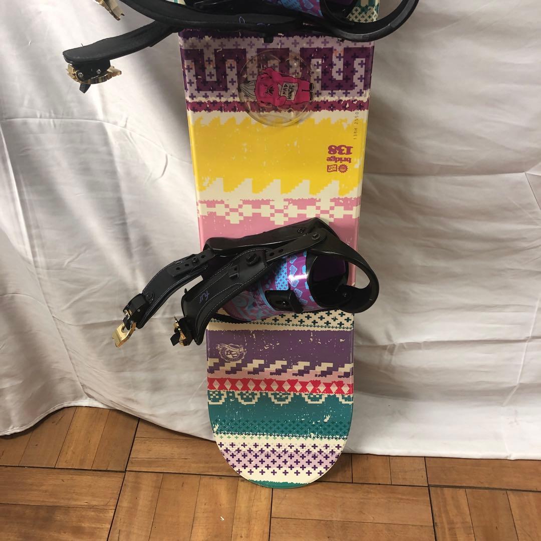 シークレットガーデン　ビンディング付き　スノーボード　スノボ　138　H