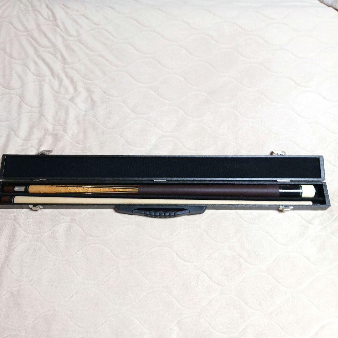 A*k様 Schon ビリヤード キュー ショーン本ハギ4剣 ハードケース付き