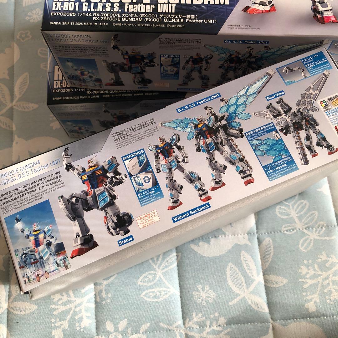 EXPO2025 RX-78F00/E ガンダム グラスフェザー装備 万博