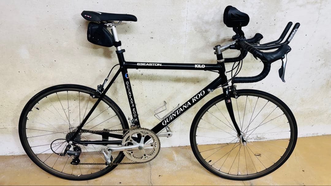 トライアスロン　ロードバイク ブラック