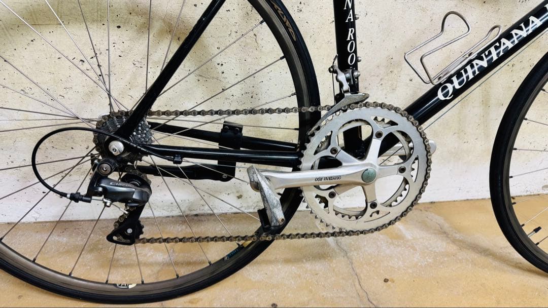 トライアスロン　ロードバイク ブラック