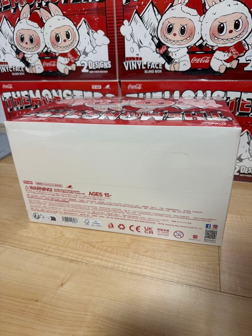 新品正規品THE MONSTERS コカ・コーラ シリーズ ぬいぐるみ 6箱