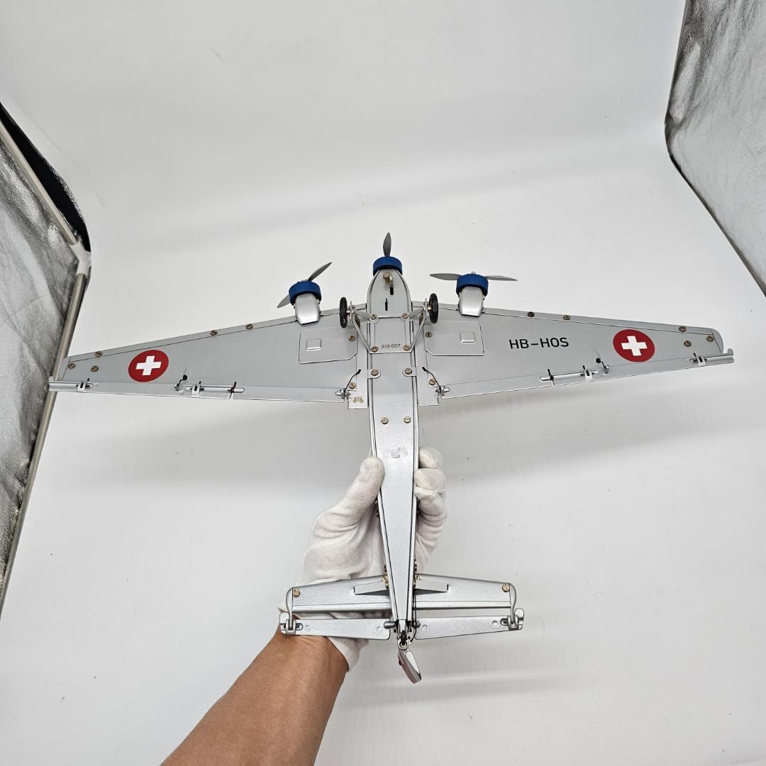 入手困難！メルクリン 19801 メタル製 ユンカース JU 52 航空機