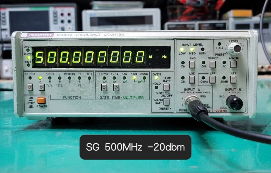 ADVANTEST R5361A 0.2mHz-1000MHz 周波数カウンター