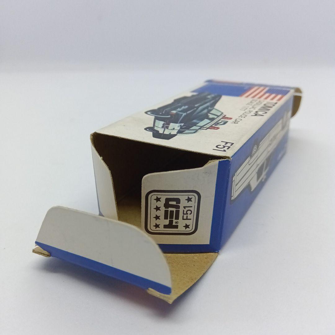 トミカ 青箱 日本製 F51 キャデラックポリスカー Aグリーンカラー