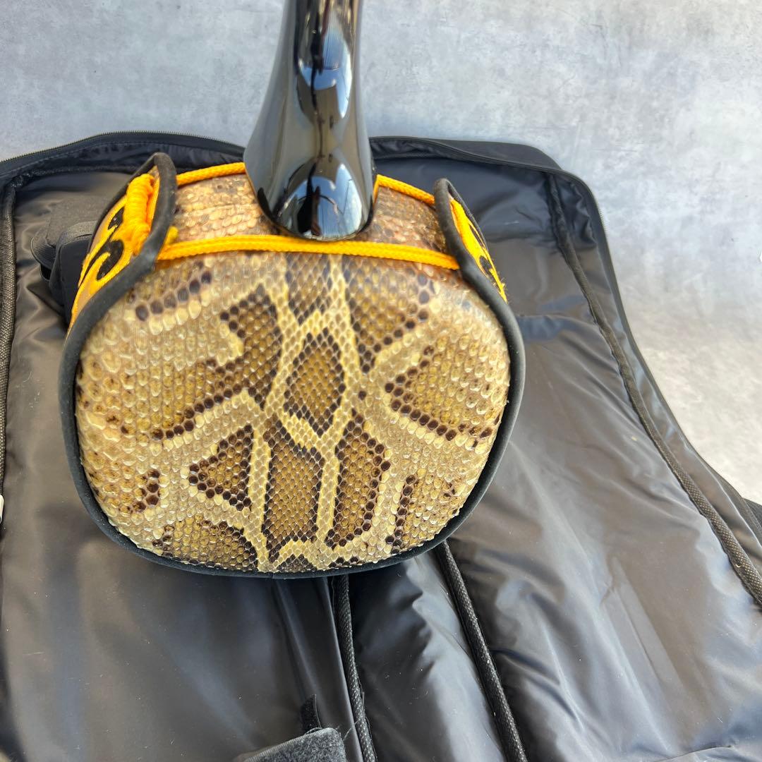 沖縄三線 人工蛇皮 琉球 民族楽器 伝統楽器 入門 初心者 本格 琉球