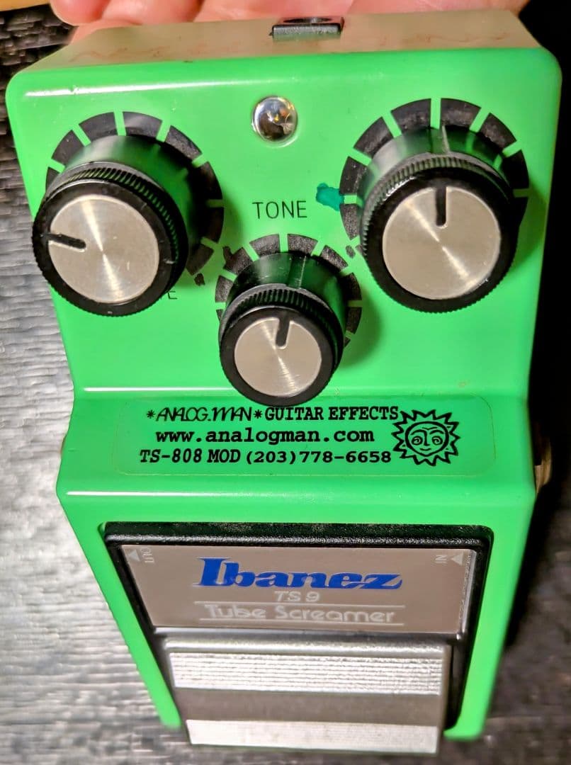 Ibanez TS9 ANALOG.MAN mod.【JRC4558D】