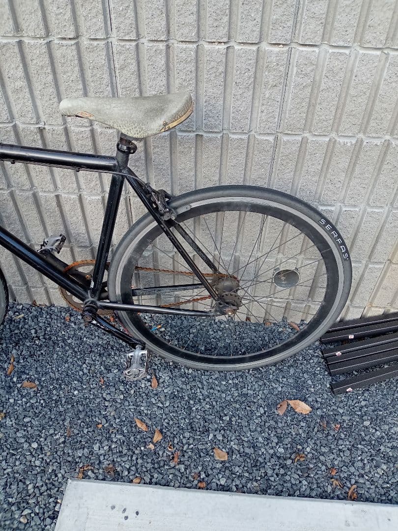 ピストバイク　クロスバイク　黒　千葉市