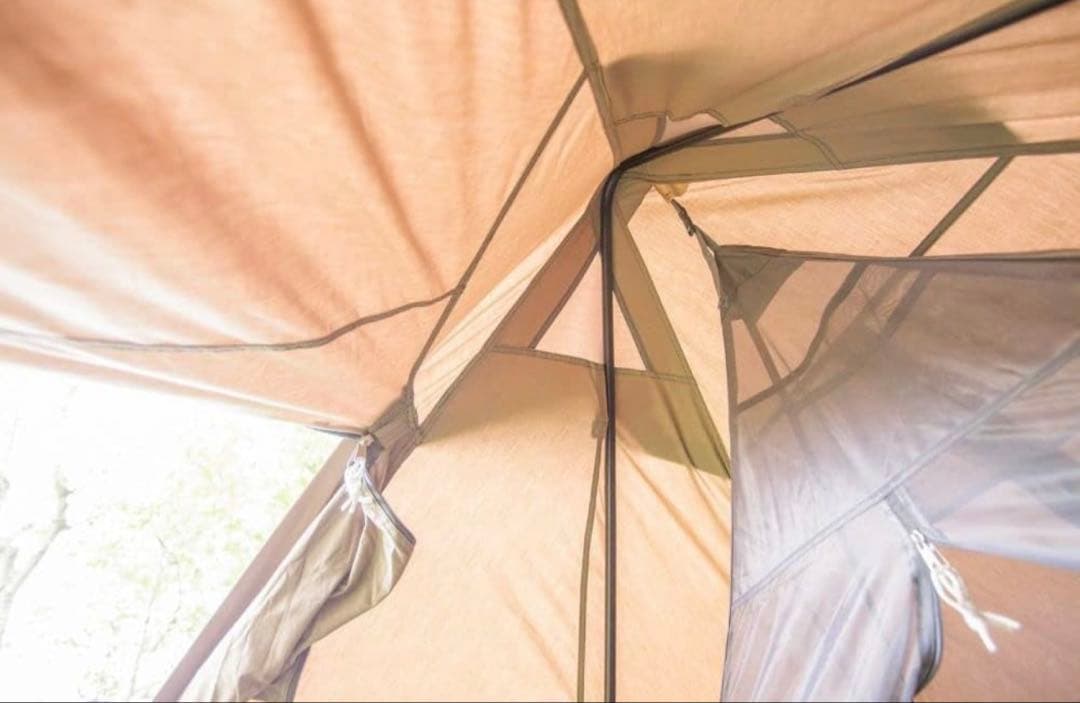 【未使用品】WHOLE EARTH テント EARTH PYNOMAD ベージュ