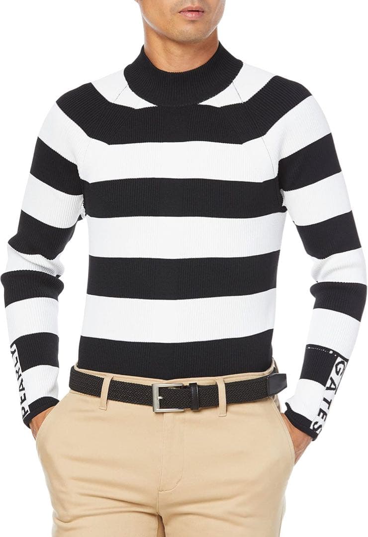 PEARLY GATES パーリーゲイツ　メンズ ハイネックニット