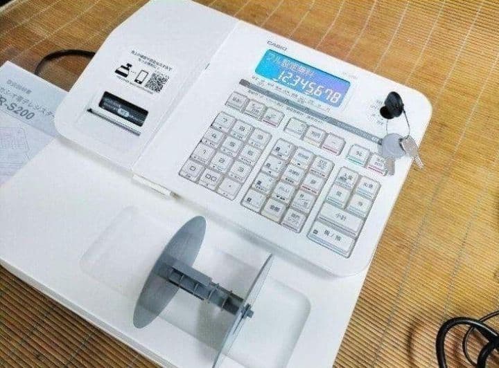 カシオレジスター　SR-S200　最新機種　スマホで設定売上管理　831983
