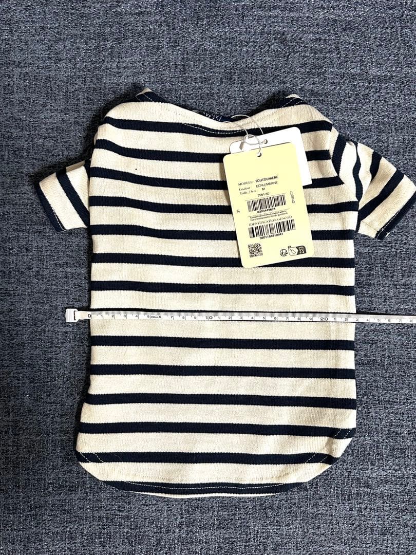 【新品未使用／日本未入荷】セントジェームス 犬服 Mサイズ　フランスパビリオン