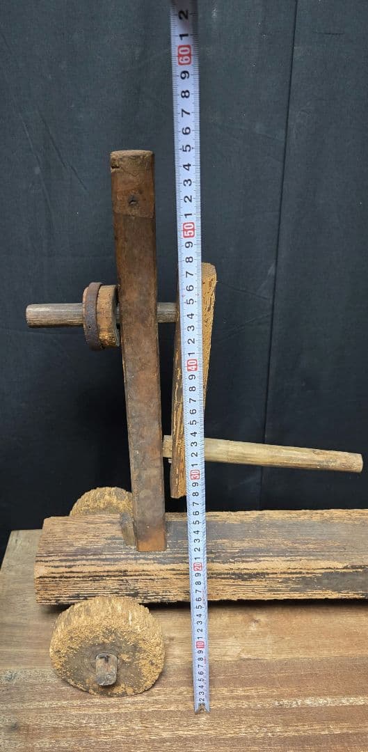 木製三輪車(一部鉄あり)のスペシャルオブジェ古物骨董古道具