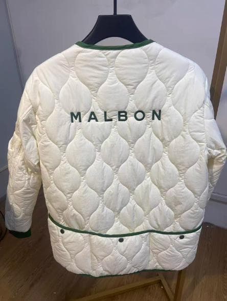 Malbon メンズ ゴルフ用 中綿ブルゾン 防寒 秋冬アウター