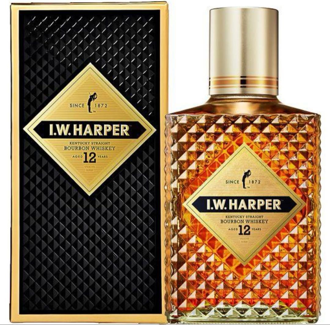 【新品・未開栓】I.W.HARPER 12年 ※化粧箱付