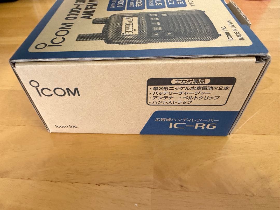 [美品］ICOM IC-R6 受信拡張スペシャルバージョン