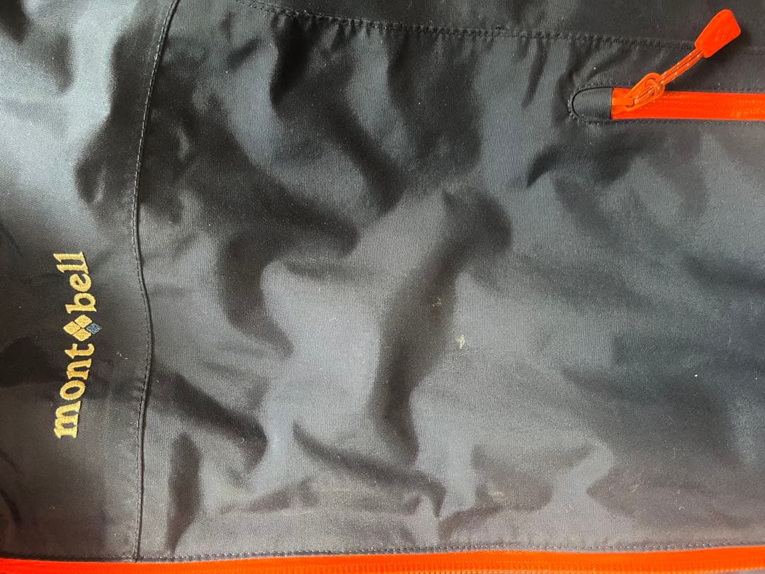 montbellスキーウェア上下セット /150/ネイビー/オレンジ