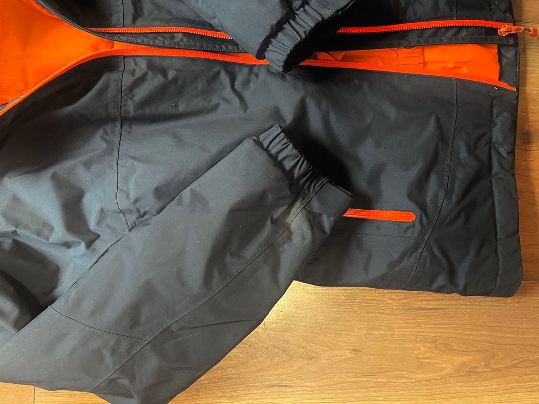 montbellスキーウェア上下セット /150/ネイビー/オレンジ