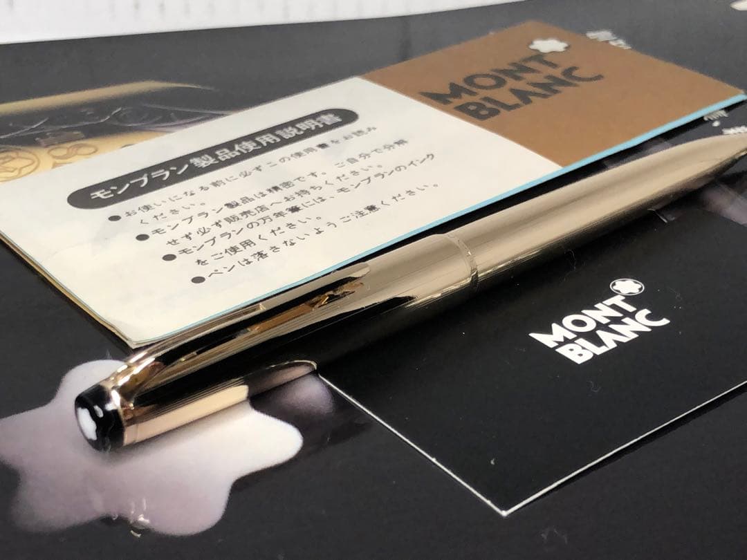 ⭐️モンブラン⭐️ロールゴールドで金運を呼ぶ！総金張り⭐️ハンマートリガーNo88⭐️