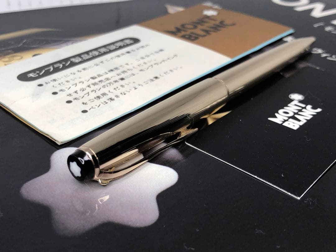 ⭐️モンブラン⭐️ロールゴールドで金運を呼ぶ！総金張り⭐️ハンマートリガーNo88⭐️