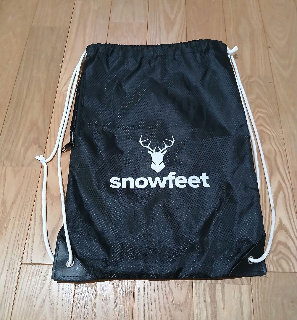 正規品　feet 　スノーフィート　黒