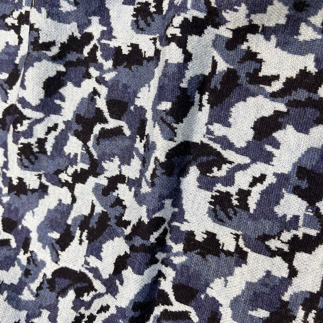 新品　BRIEFING MS CAMO JQ CREW NECK KNIT