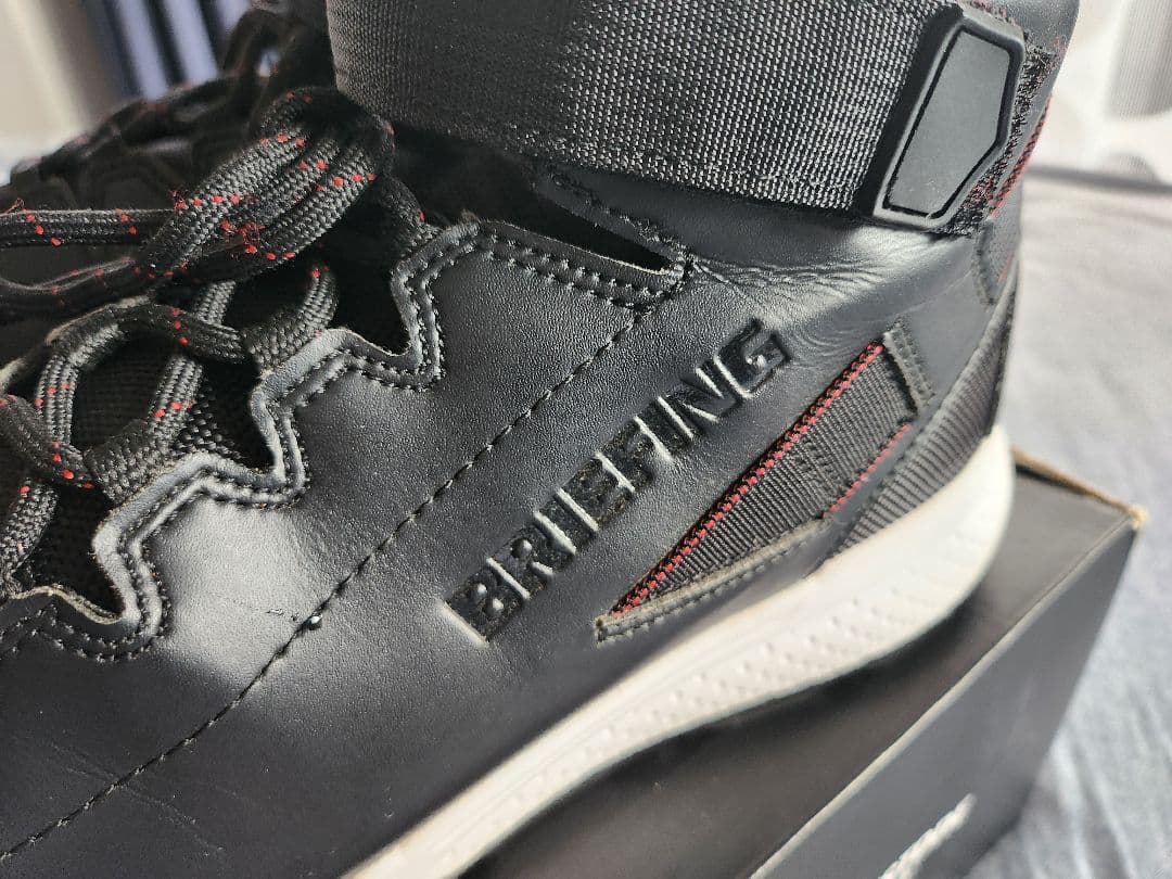 希少☆ブリーフィング×BSコラボ　ゴルフシューズ　2６cm　ハイカット　黒