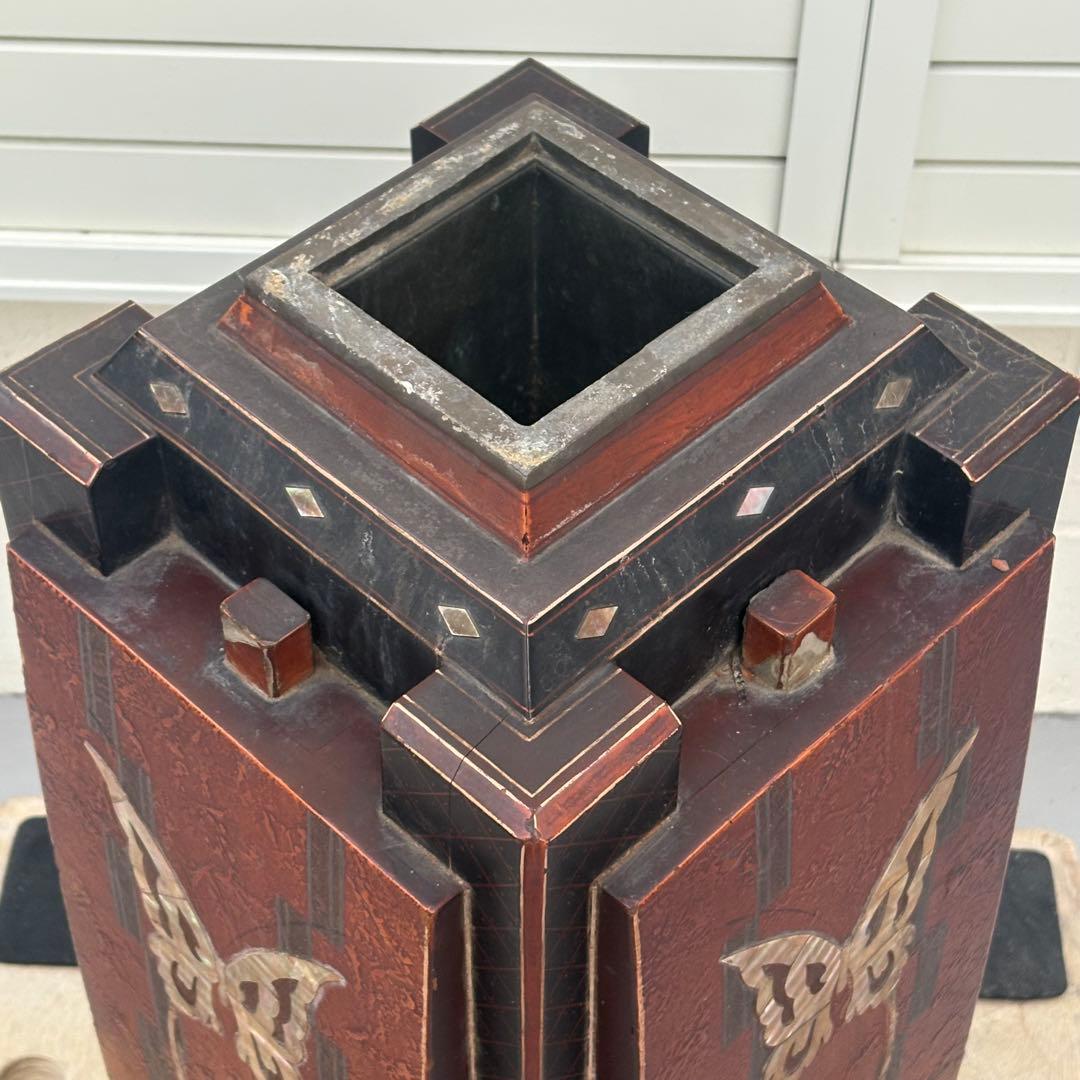 里帰り■江戸時代 蒔絵螺鈿花入