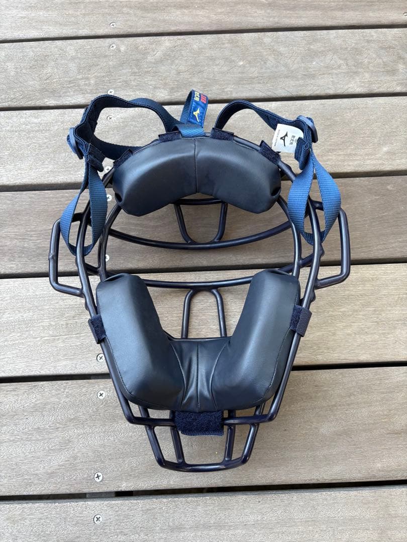 【新品未使用】ミズノ軟式用キャッチャー防具3点＋ヘルメット付き　収納袋付き