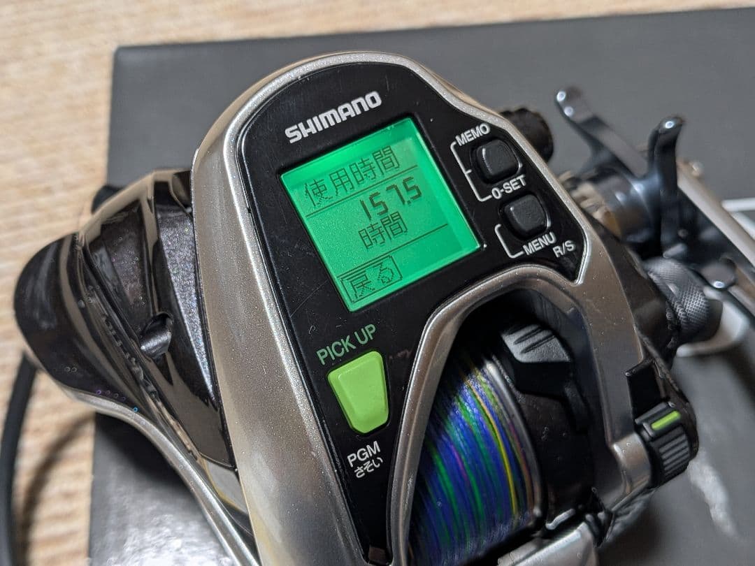 シマノ フォースマスター 800 オーバーホール済 新品PE3号・バッテリー付き