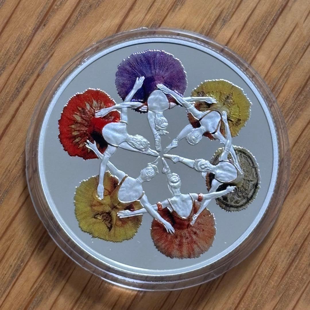 レア【カナダ銀貨】ロイヤル・ウィニペグ・バレエ団 2014 1オンス 純銀