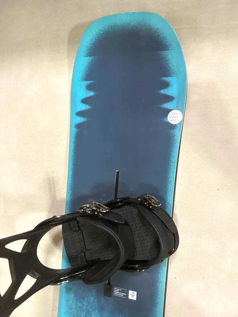 美品　スノーボード　Burton process 157セット　ケース付