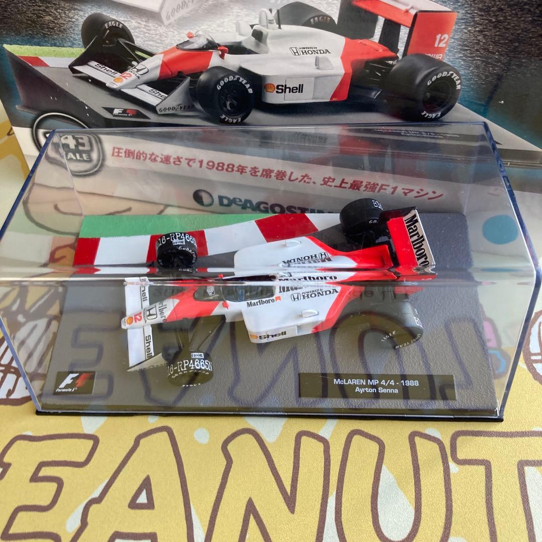 ミニカー McLaren MP4/4 1988 Ayrton Senna 1/43