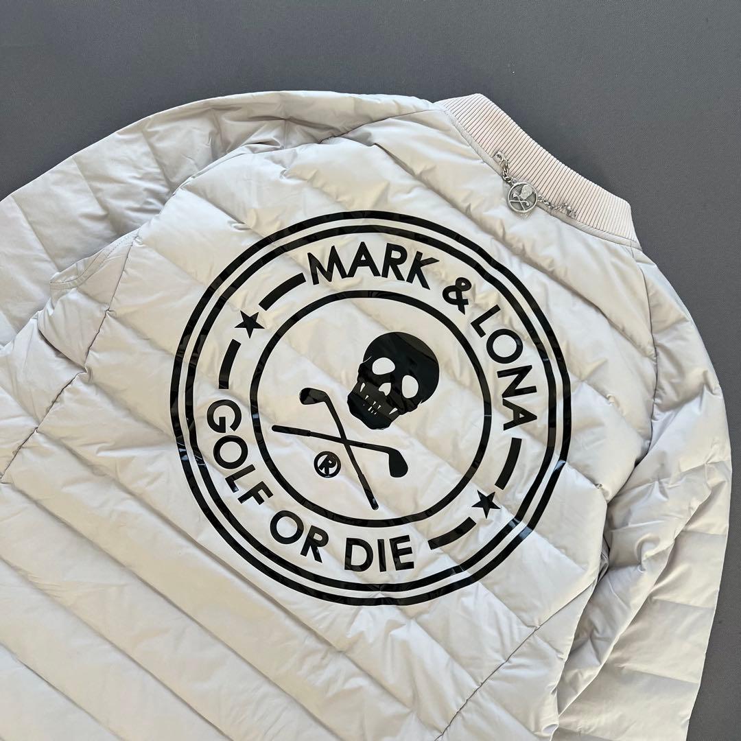 【新品】MARK&LONA マークアンドロナ　ダウンジャケット　プルオーバー　白