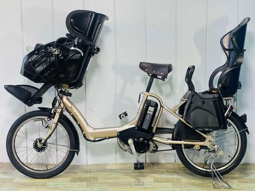 ★2653ブリヂストン8.9アンペア 20インチ子供乗せ電動アシスト自転車