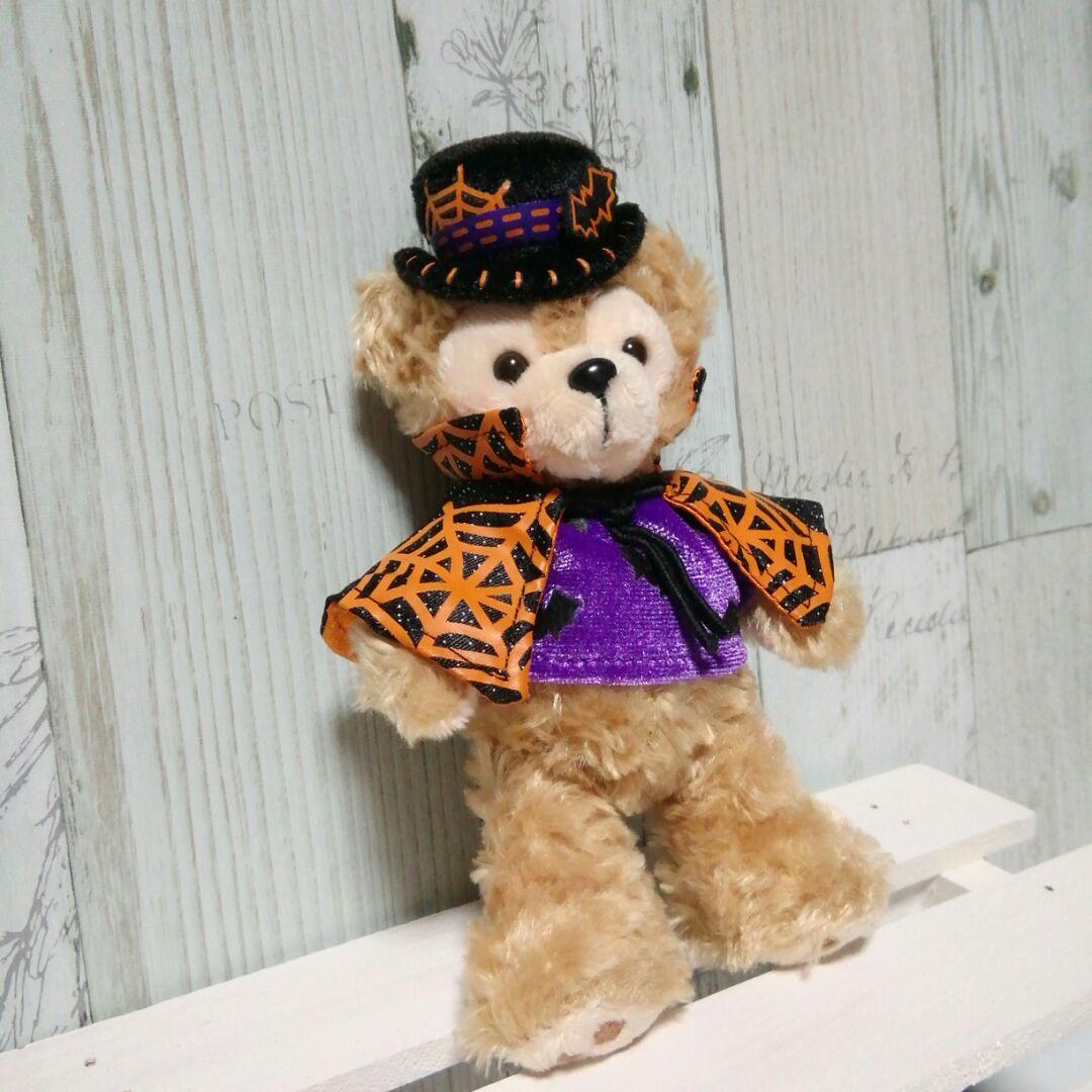 【１９】　ダッフィー　ぬいぐるみバッジ　ぬいば　ハロウィン　（シェリーメイ）