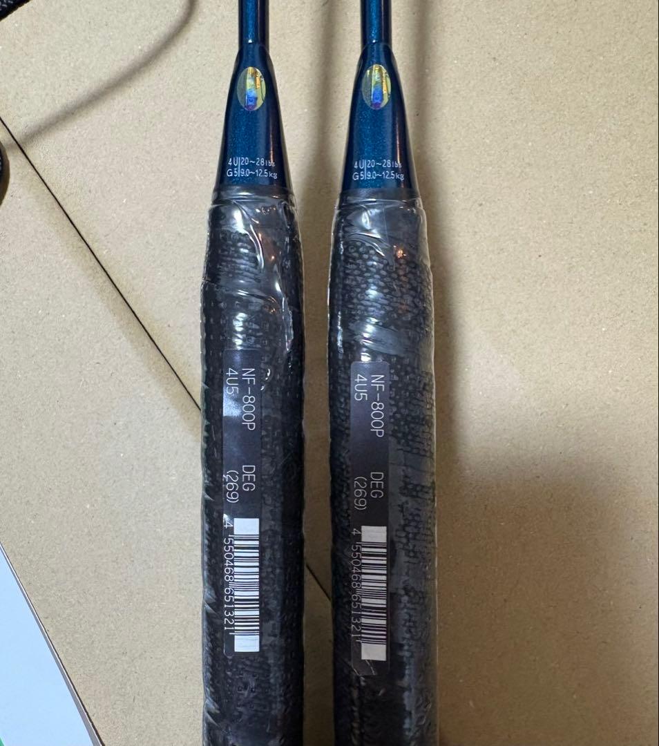 新品未使用 ナノフレア800PRO 4U5YONEX 2本組