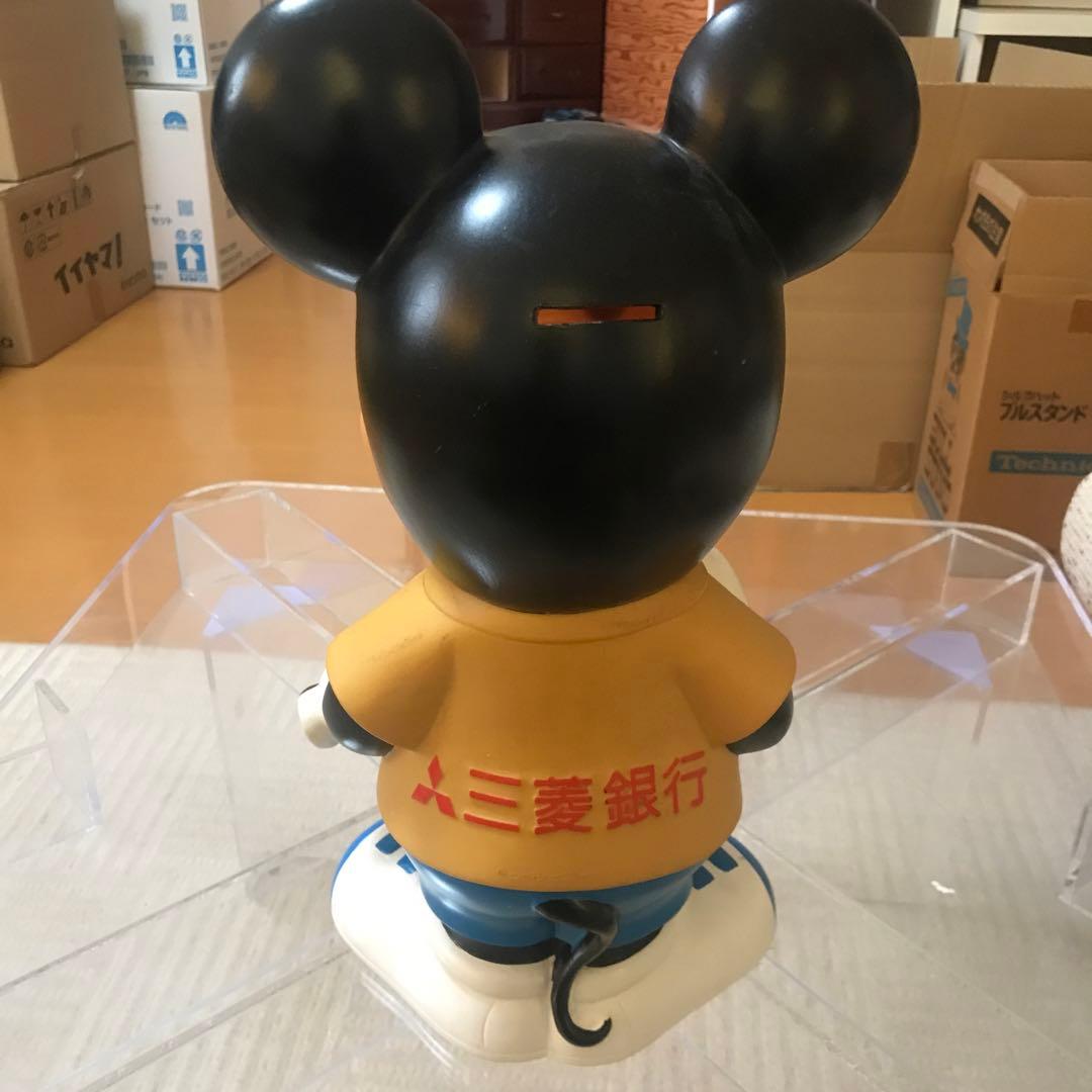 三菱銀行　貯金箱　ミッキー　約36センチ